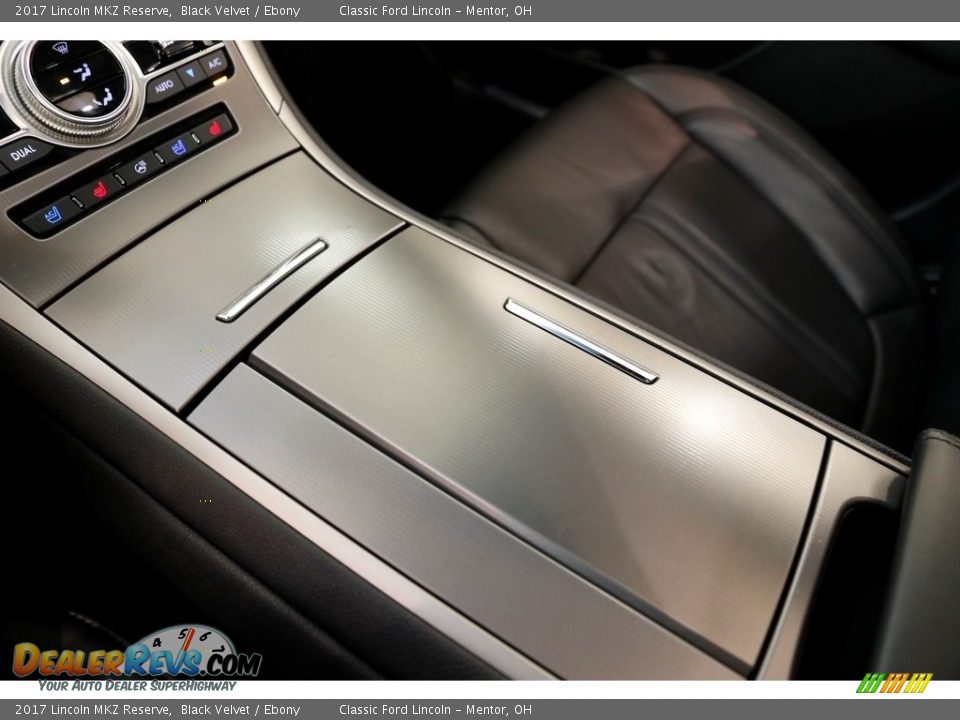 2017 Lincoln MKZ Reserve Black Velvet / Ebony Photo #19