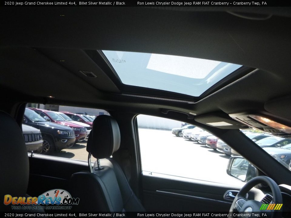 2020 Jeep Grand Cherokee Limited 4x4 Billet Silver Metallic / Black Photo #12