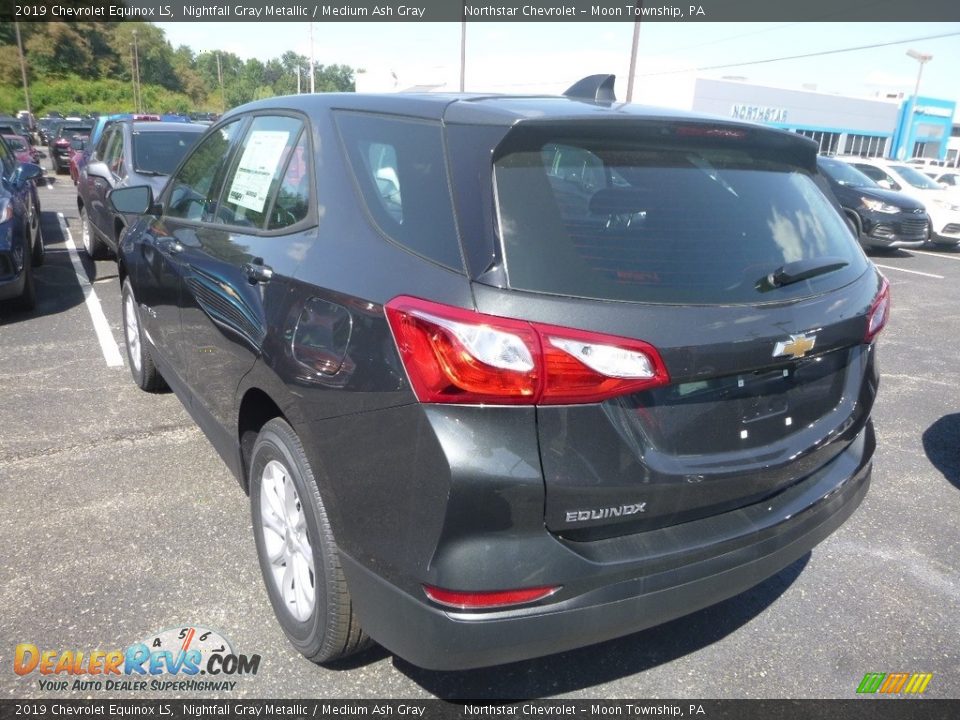 2019 Chevrolet Equinox LS Nightfall Gray Metallic / Medium Ash Gray Photo #3