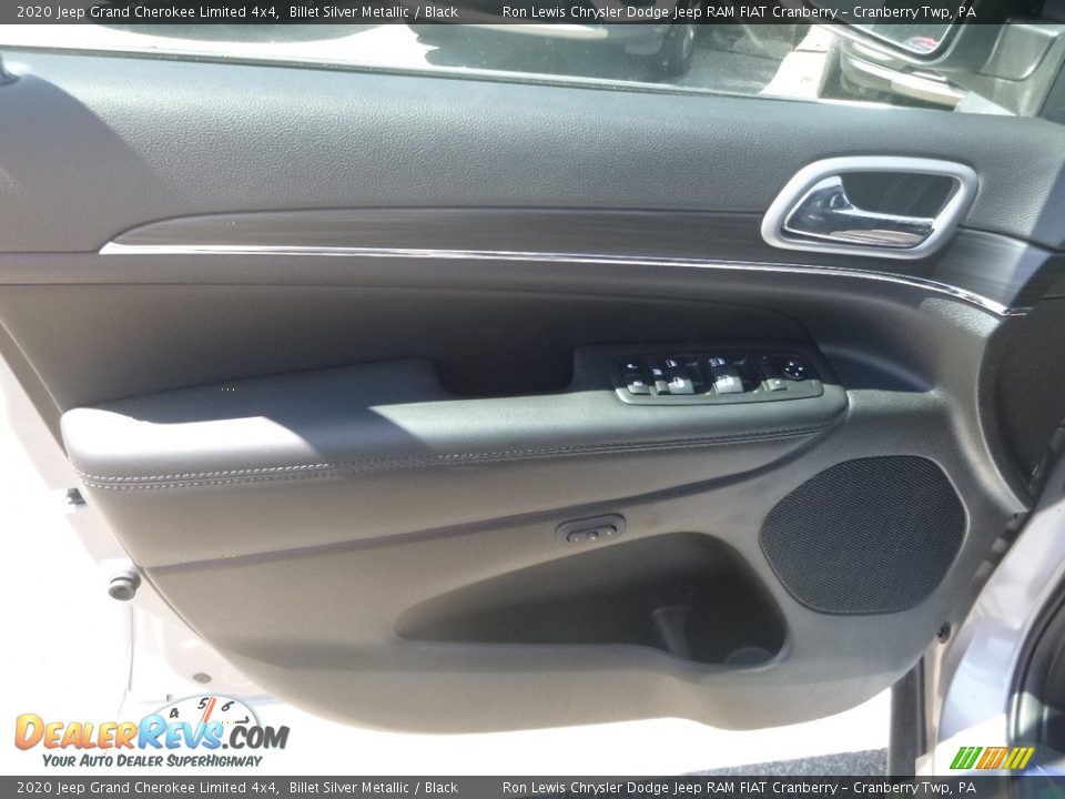 2020 Jeep Grand Cherokee Limited 4x4 Billet Silver Metallic / Black Photo #15