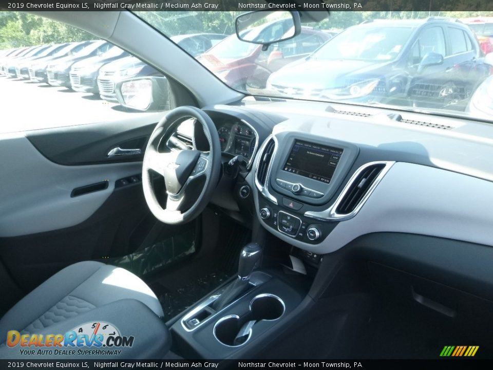 2019 Chevrolet Equinox LS Nightfall Gray Metallic / Medium Ash Gray Photo #10