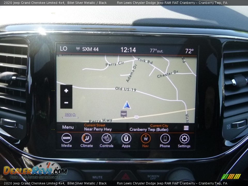 2020 Jeep Grand Cherokee Limited 4x4 Billet Silver Metallic / Black Photo #18