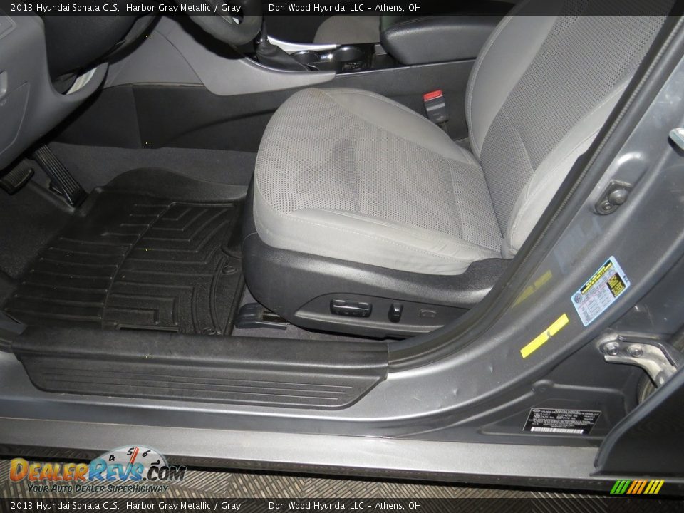 2013 Hyundai Sonata GLS Harbor Gray Metallic / Gray Photo #17