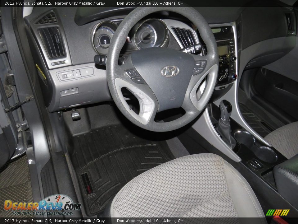 2013 Hyundai Sonata GLS Harbor Gray Metallic / Gray Photo #18