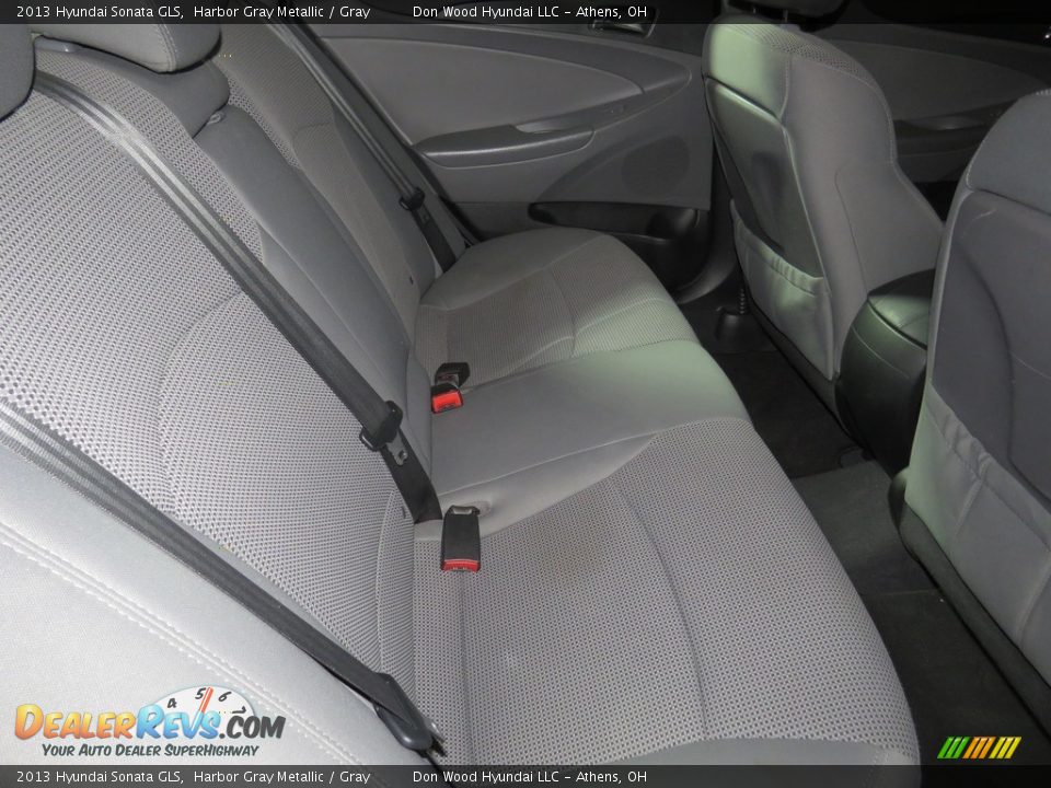 2013 Hyundai Sonata GLS Harbor Gray Metallic / Gray Photo #23