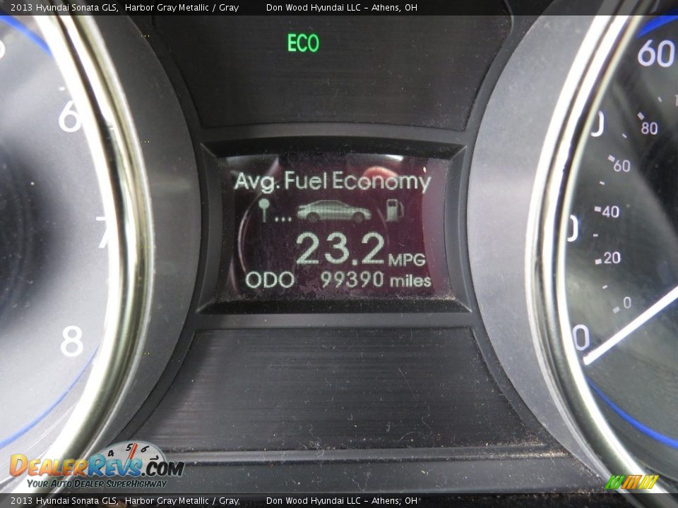 2013 Hyundai Sonata GLS Harbor Gray Metallic / Gray Photo #28