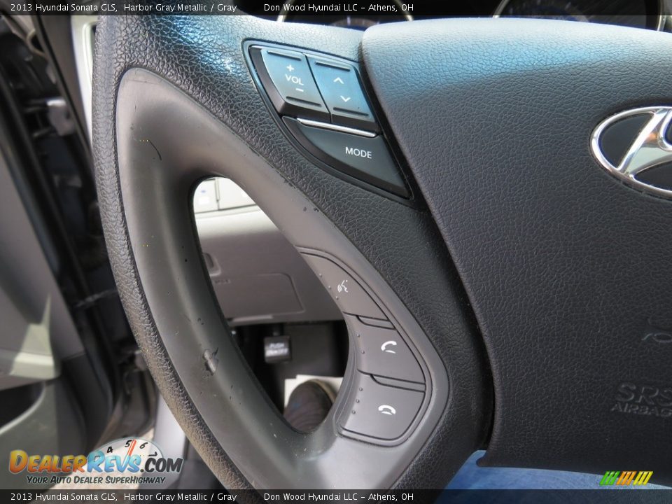 2013 Hyundai Sonata GLS Harbor Gray Metallic / Gray Photo #31
