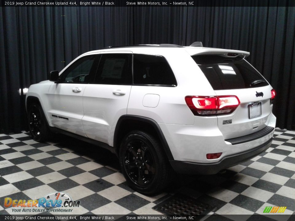 2019 Jeep Grand Cherokee Upland 4x4 Bright White / Black Photo #8