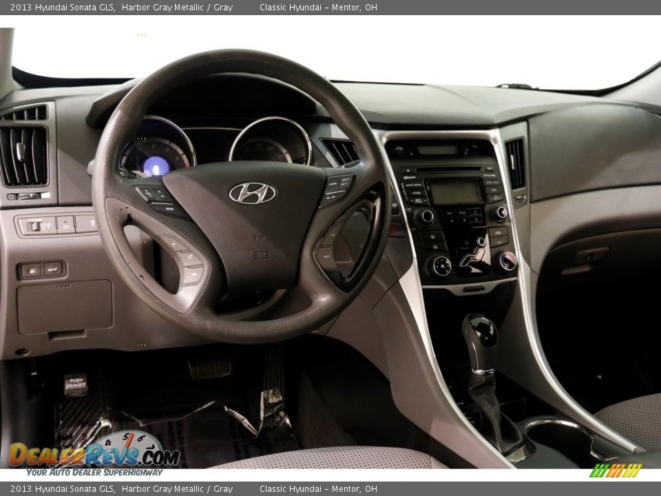 2013 Hyundai Sonata GLS Harbor Gray Metallic / Gray Photo #6
