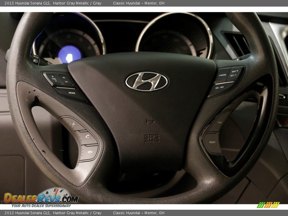 2013 Hyundai Sonata GLS Harbor Gray Metallic / Gray Photo #7