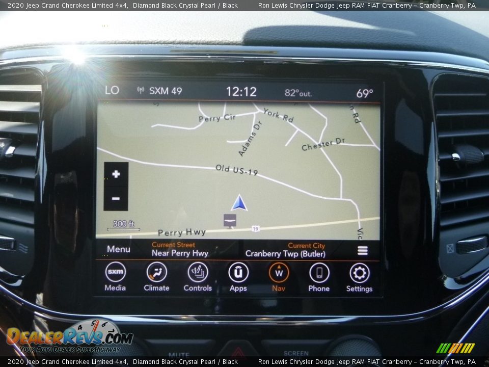 Navigation of 2020 Jeep Grand Cherokee Limited 4x4 Photo #18