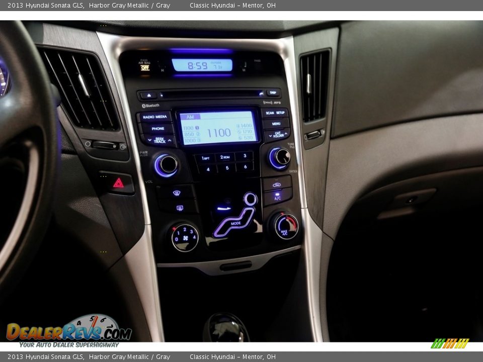 2013 Hyundai Sonata GLS Harbor Gray Metallic / Gray Photo #9