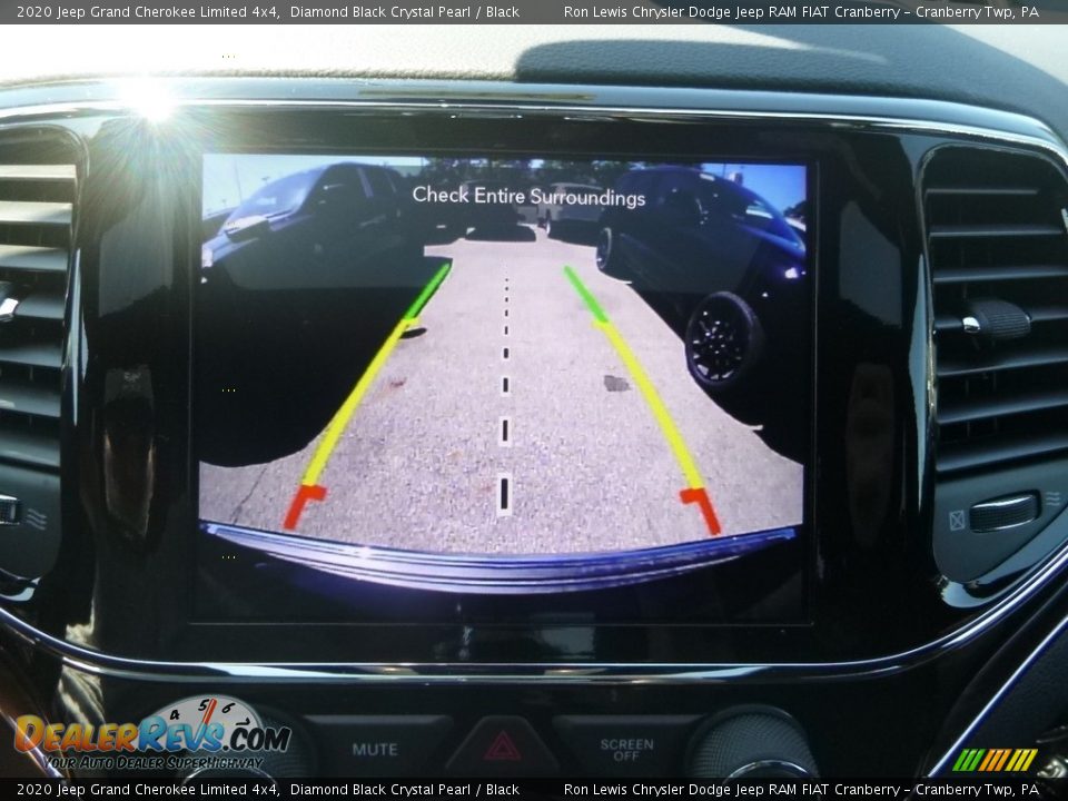 2020 Jeep Grand Cherokee Limited 4x4 Diamond Black Crystal Pearl / Black Photo #19