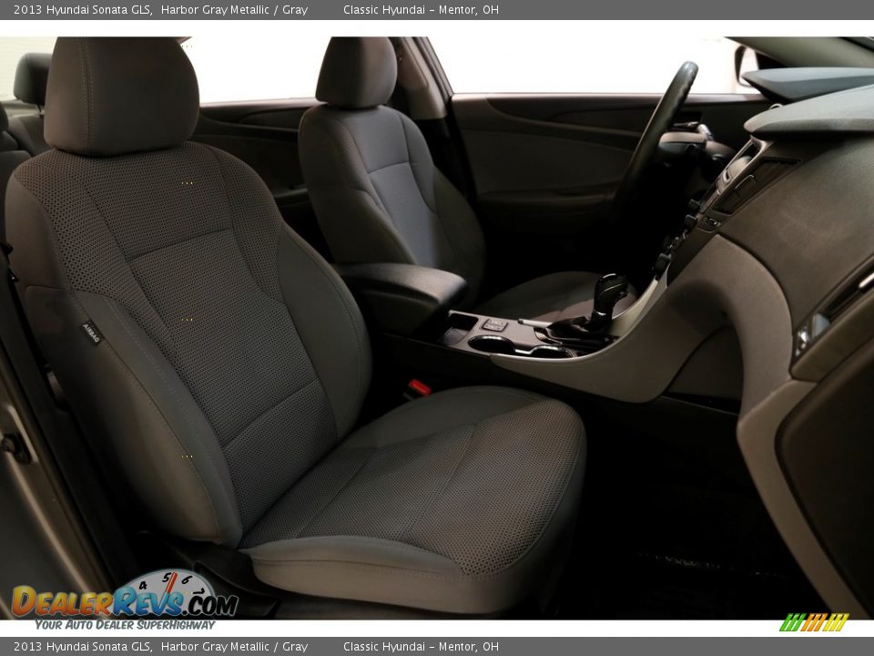 2013 Hyundai Sonata GLS Harbor Gray Metallic / Gray Photo #14