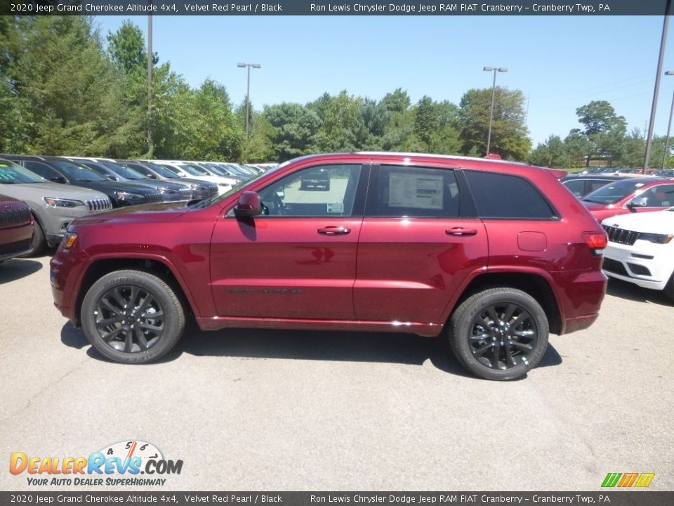 Velvet Red Pearl 2020 Jeep Grand Cherokee Altitude 4x4 Photo #2