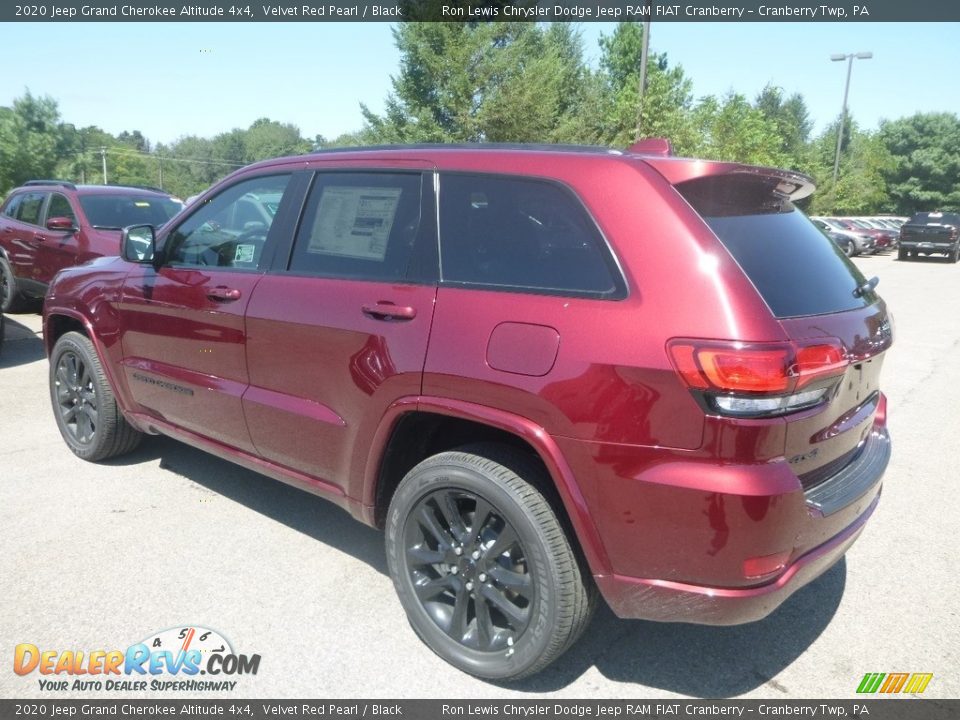 2020 Jeep Grand Cherokee Altitude 4x4 Velvet Red Pearl / Black Photo #3