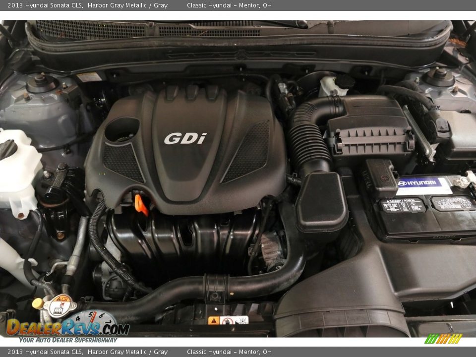 2013 Hyundai Sonata GLS Harbor Gray Metallic / Gray Photo #18