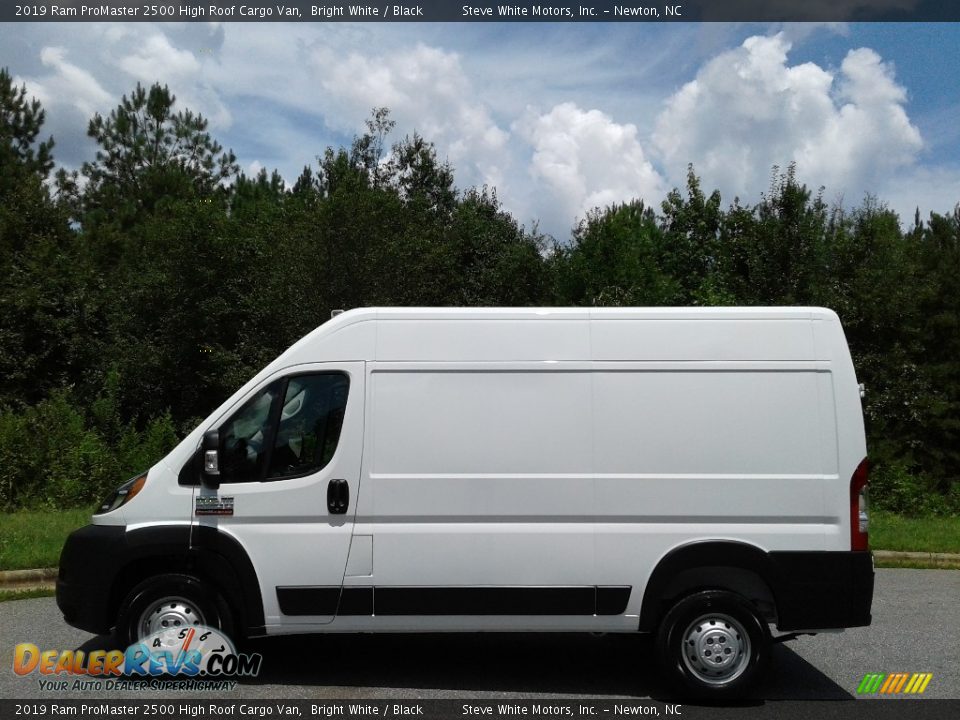 2019 Ram ProMaster 2500 High Roof Cargo Van Bright White / Black Photo #1