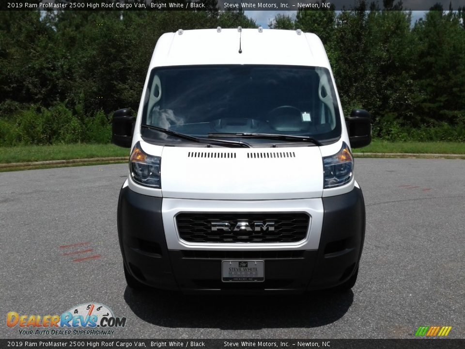 2019 Ram ProMaster 2500 High Roof Cargo Van Bright White / Black Photo #3