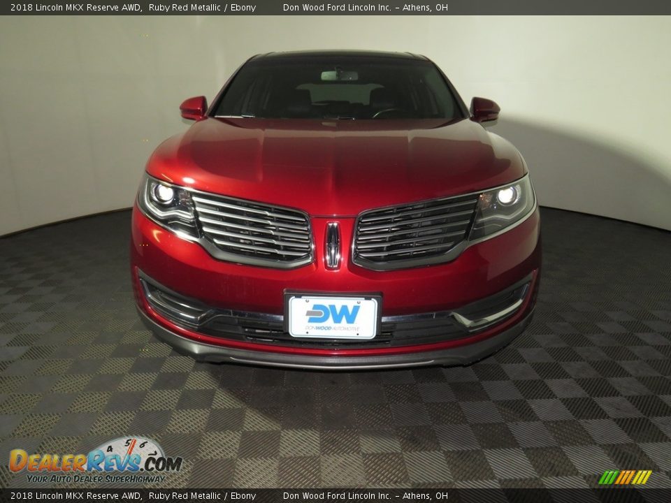 2018 Lincoln MKX Reserve AWD Ruby Red Metallic / Ebony Photo #5