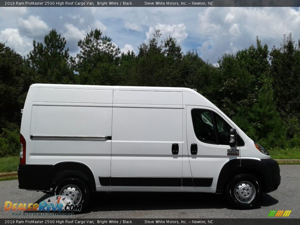 2019 Ram ProMaster 2500 High Roof Cargo Van Bright White / Black Photo #5