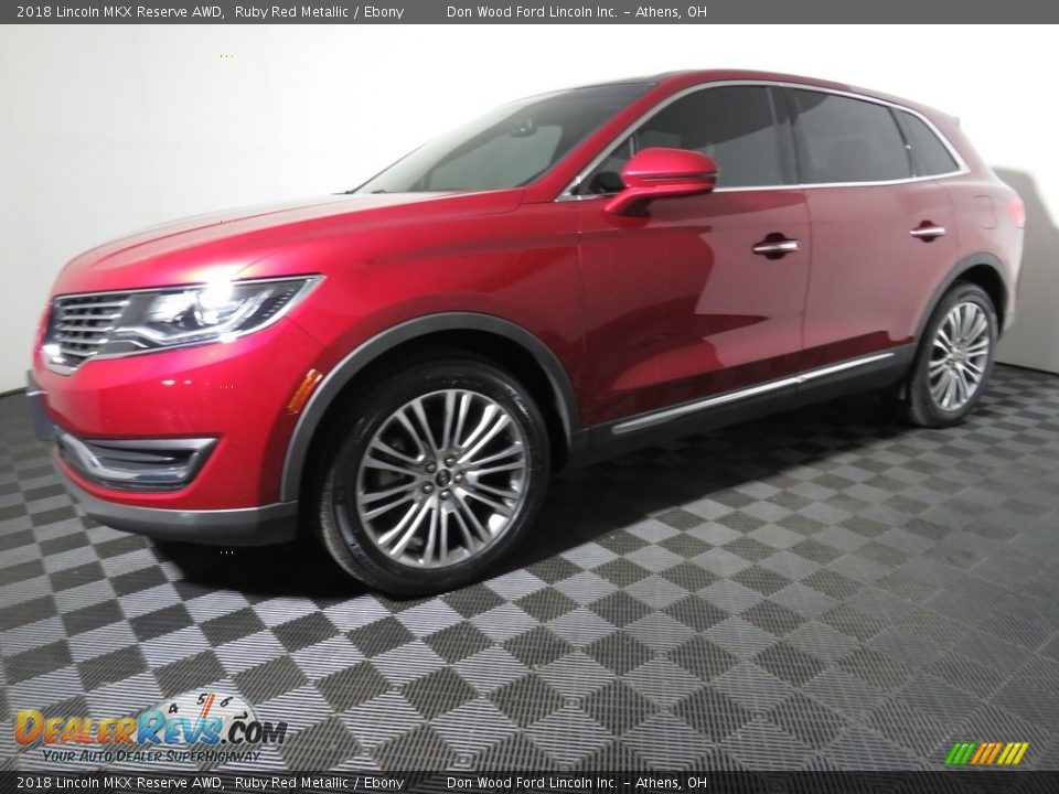 2018 Lincoln MKX Reserve AWD Ruby Red Metallic / Ebony Photo #8