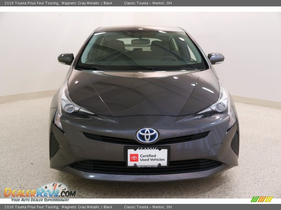 2016 Toyota Prius Four Touring Magnetic Gray Metallic / Black Photo #2