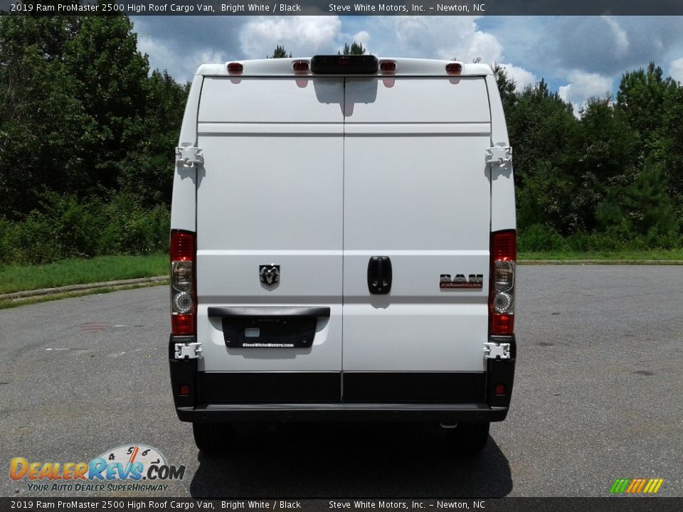 2019 Ram ProMaster 2500 High Roof Cargo Van Bright White / Black Photo #7