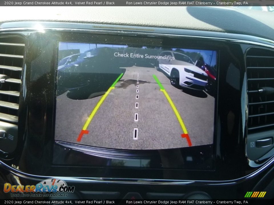 2020 Jeep Grand Cherokee Altitude 4x4 Velvet Red Pearl / Black Photo #19