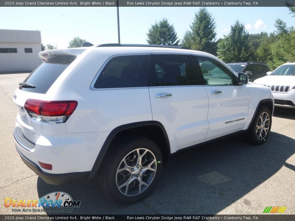 2020 Jeep Grand Cherokee Limited 4x4 Bright White / Black Photo #5