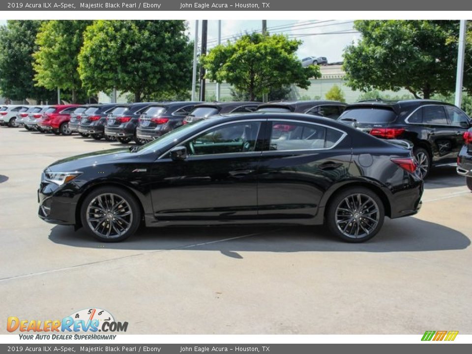 2019 Acura ILX A-Spec Majestic Black Pearl / Ebony Photo #4