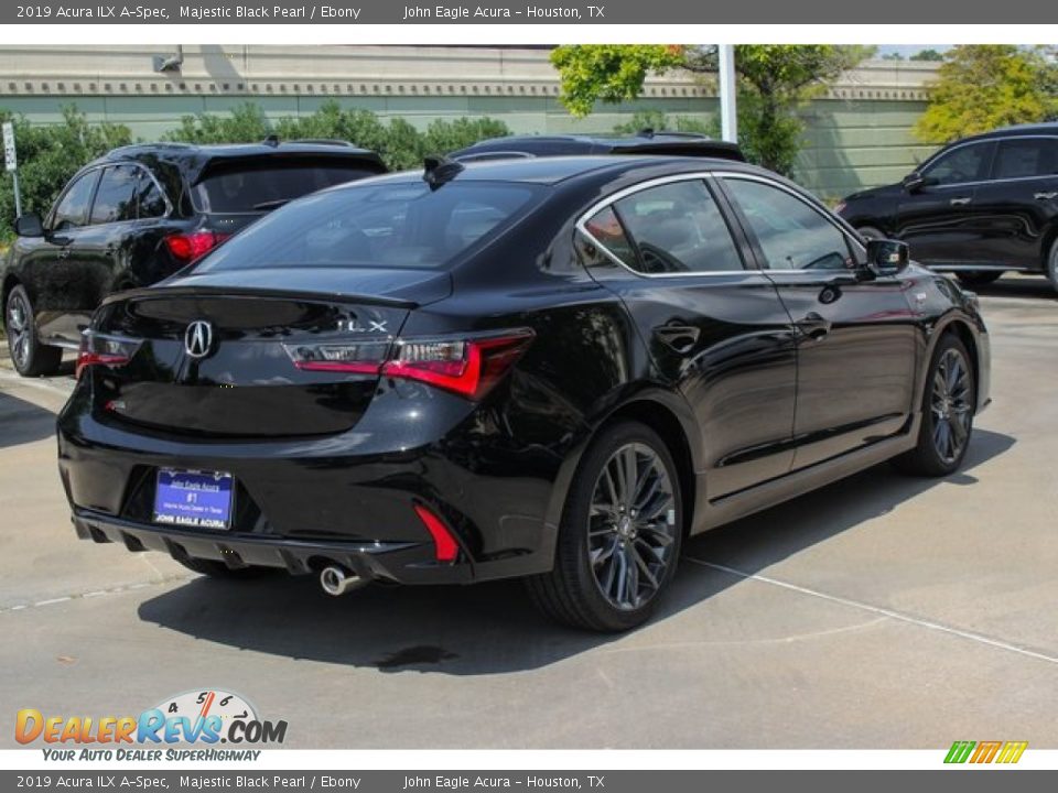 2019 Acura ILX A-Spec Majestic Black Pearl / Ebony Photo #7