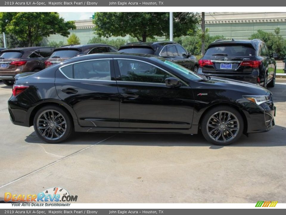 2019 Acura ILX A-Spec Majestic Black Pearl / Ebony Photo #8