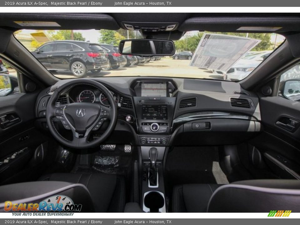 2019 Acura ILX A-Spec Majestic Black Pearl / Ebony Photo #9