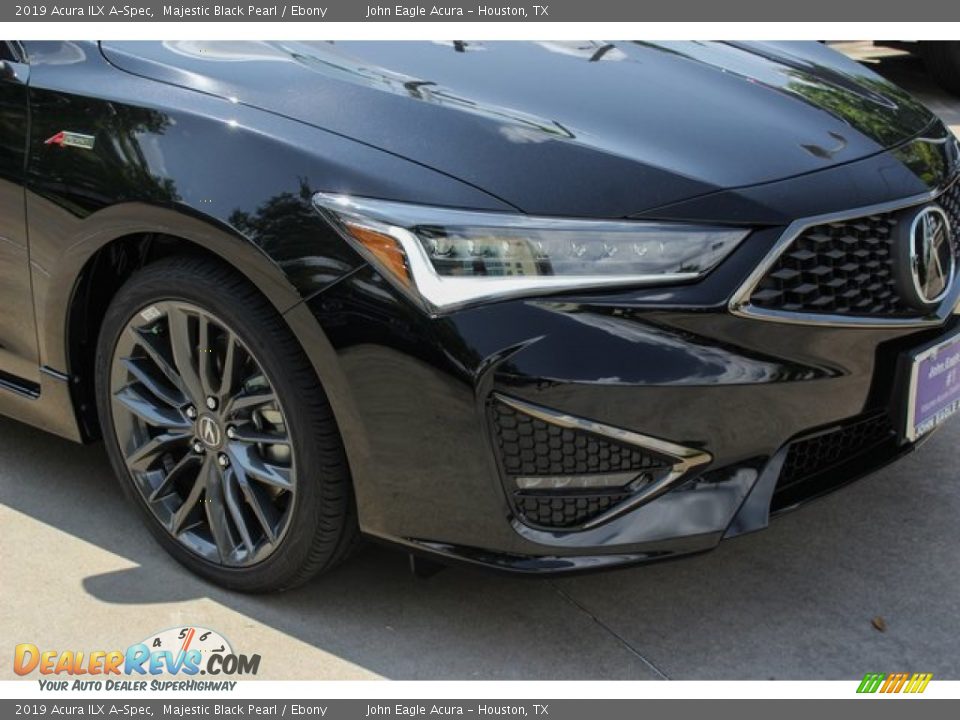 2019 Acura ILX A-Spec Majestic Black Pearl / Ebony Photo #10