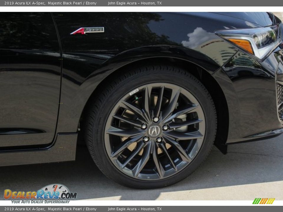 2019 Acura ILX A-Spec Majestic Black Pearl / Ebony Photo #11