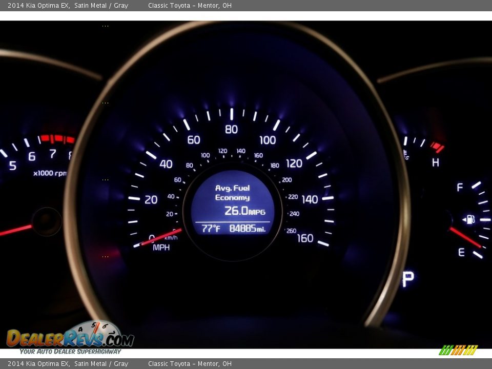 2014 Kia Optima EX Satin Metal / Gray Photo #8