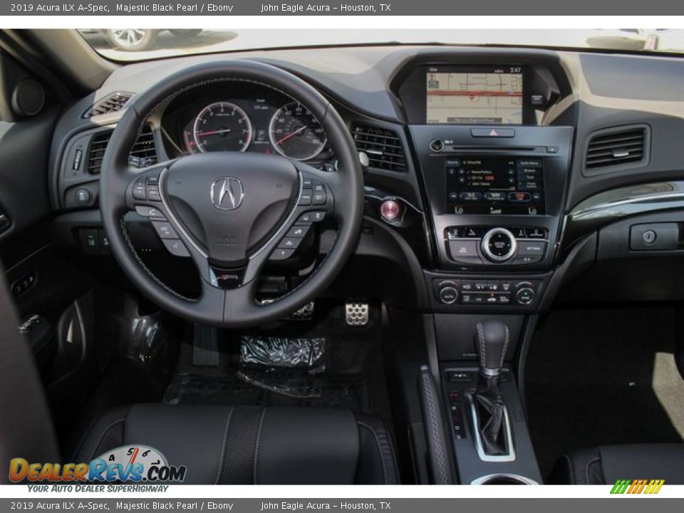 2019 Acura ILX A-Spec Majestic Black Pearl / Ebony Photo #25