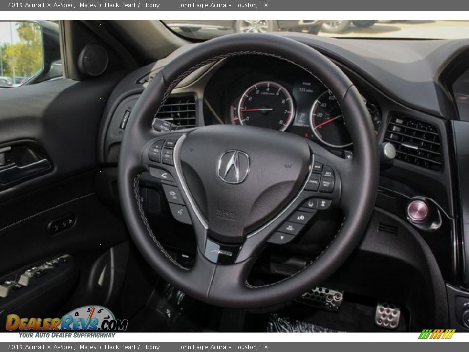 2019 Acura ILX A-Spec Majestic Black Pearl / Ebony Photo #26