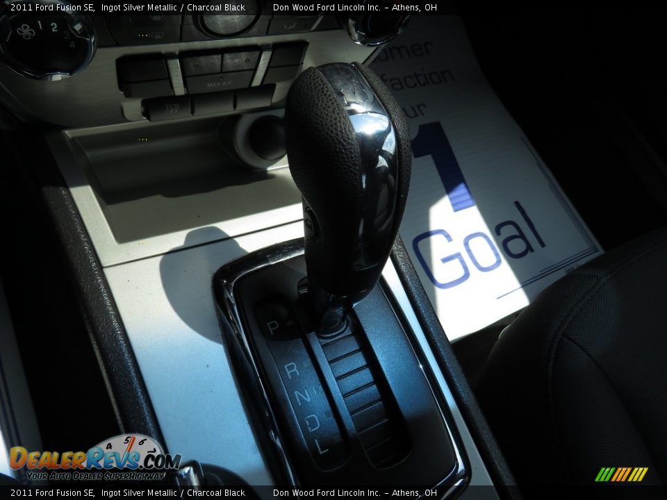 2011 Ford Fusion SE Ingot Silver Metallic / Charcoal Black Photo #34
