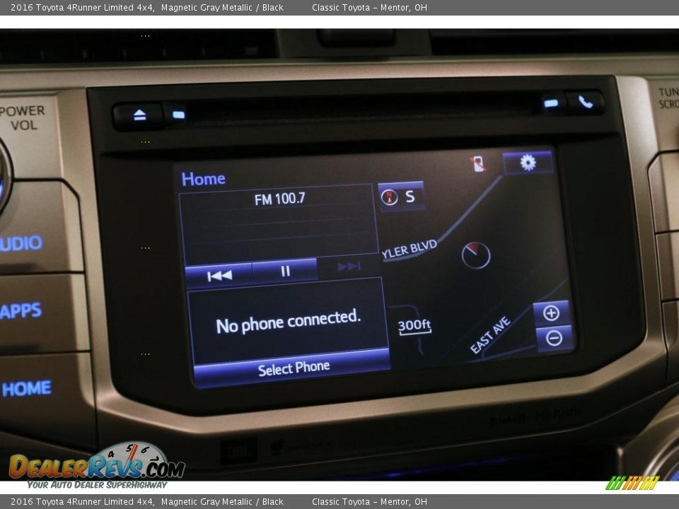 2016 Toyota 4Runner Limited 4x4 Magnetic Gray Metallic / Black Photo #9