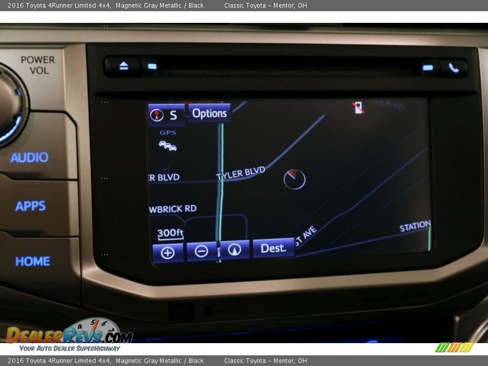 2016 Toyota 4Runner Limited 4x4 Magnetic Gray Metallic / Black Photo #11