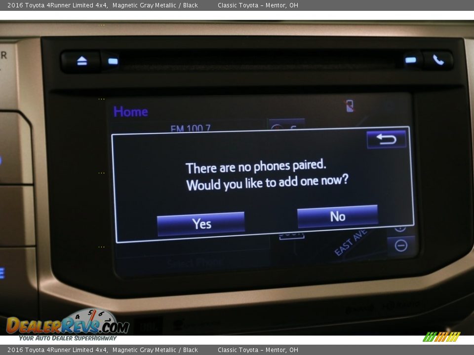 2016 Toyota 4Runner Limited 4x4 Magnetic Gray Metallic / Black Photo #12