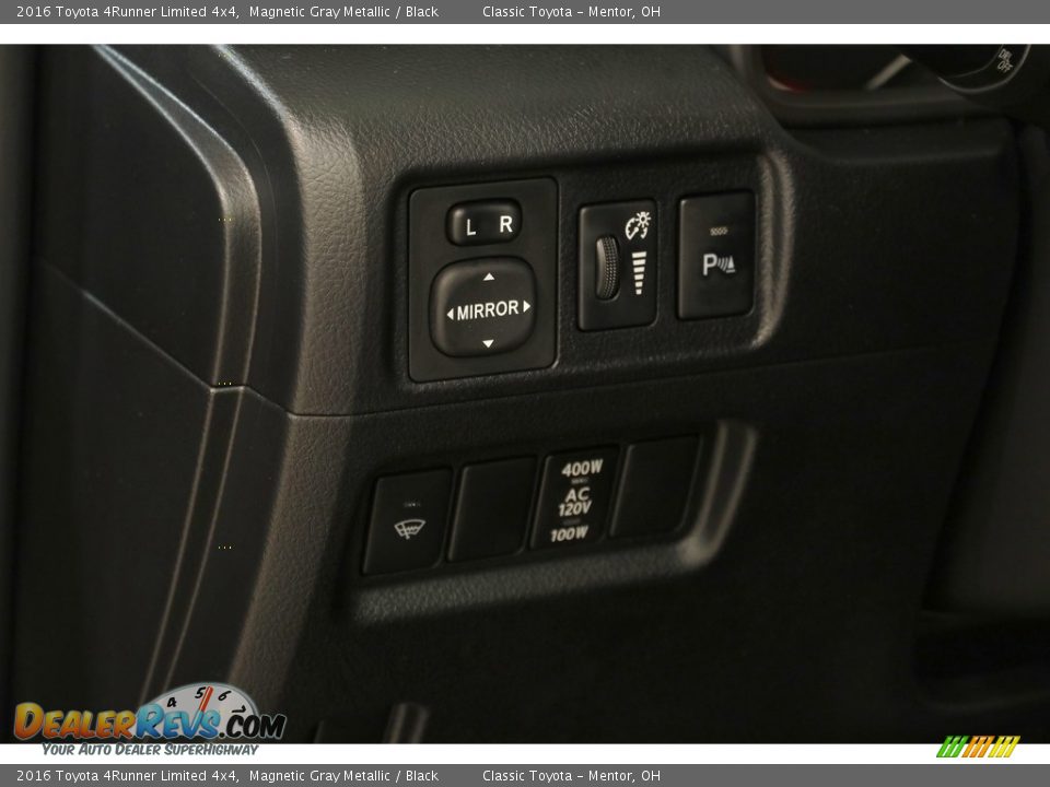 2016 Toyota 4Runner Limited 4x4 Magnetic Gray Metallic / Black Photo #23