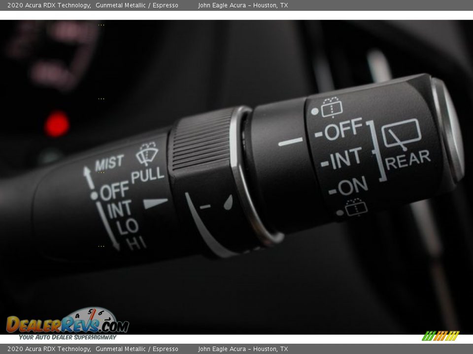 2020 Acura RDX Technology Gunmetal Metallic / Espresso Photo #35