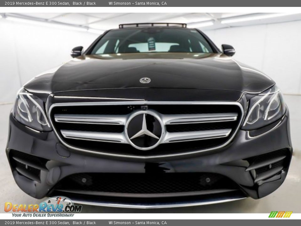 2019 Mercedes-Benz E 300 Sedan Black / Black Photo #7