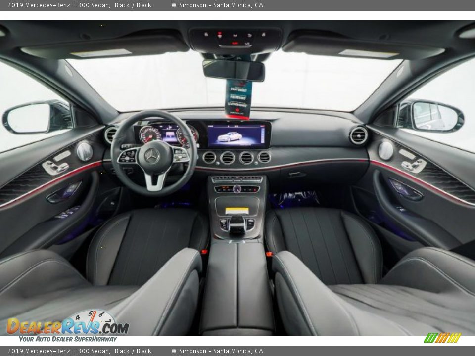 2019 Mercedes-Benz E 300 Sedan Black / Black Photo #10