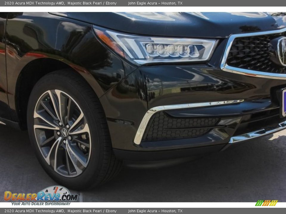 2020 Acura MDX Technology AWD Majestic Black Pearl / Ebony Photo #11