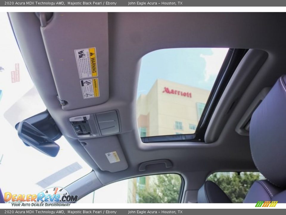 Sunroof of 2020 Acura MDX Technology AWD Photo #14