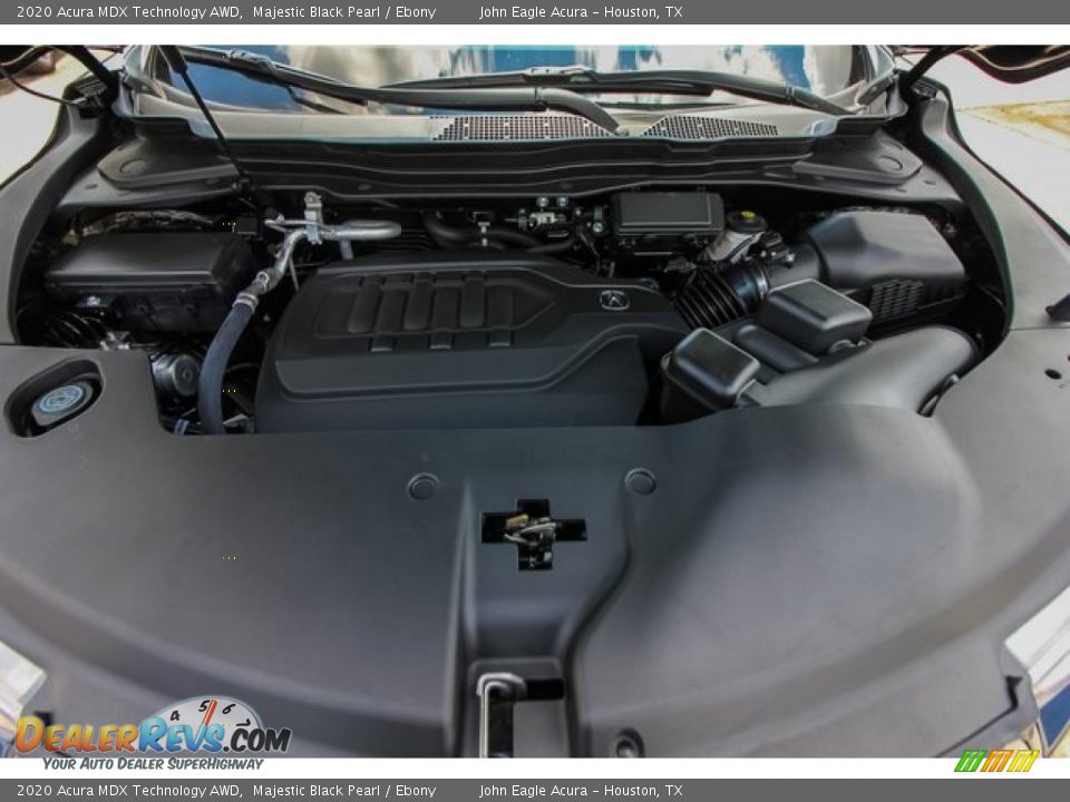 2020 Acura MDX Technology AWD Majestic Black Pearl / Ebony Photo #26